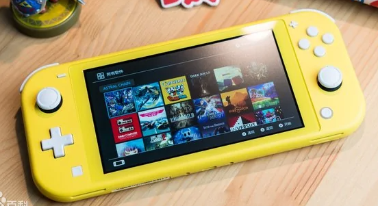 Switch Lite轻量版掌机多颜色展示 包括黄色蓝色等