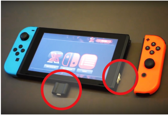 Switch软破操作中使用的短接器实物图片