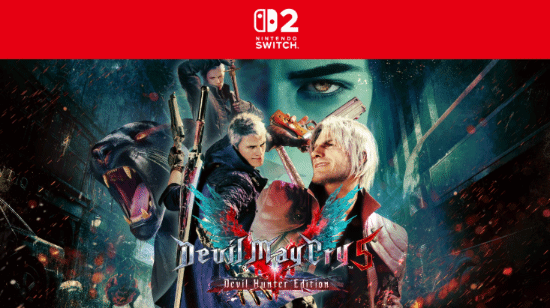 《鬼泣5：恶魔猎人版》NS2版游戏封面图