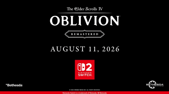 上古卷轴4湮没重制版Switch2游戏宣传画面
