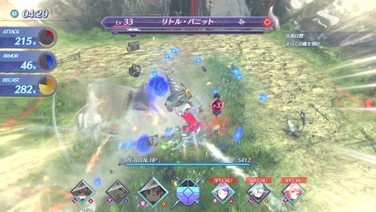 异度之刃2 Switch2佣兵团动作实机截图8