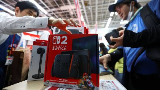 Switch2日本周销量数据统计