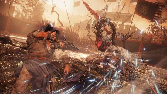 《卧龙：苍天陨落 完全版》NS2版多人游玩界面展示