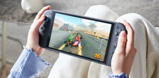 Switch OLED与Switch LCD屏幕对比