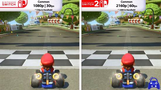 马里奥赛车8豪华版Switch2道具特效对比