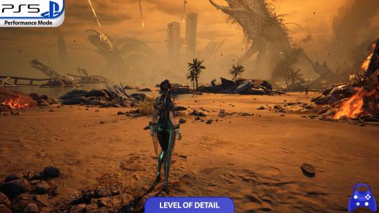 剑星NS2远景画质对比PS5