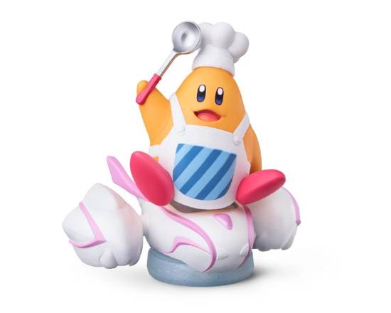 星之卡比厨师川崎Amiibo官方公告配图