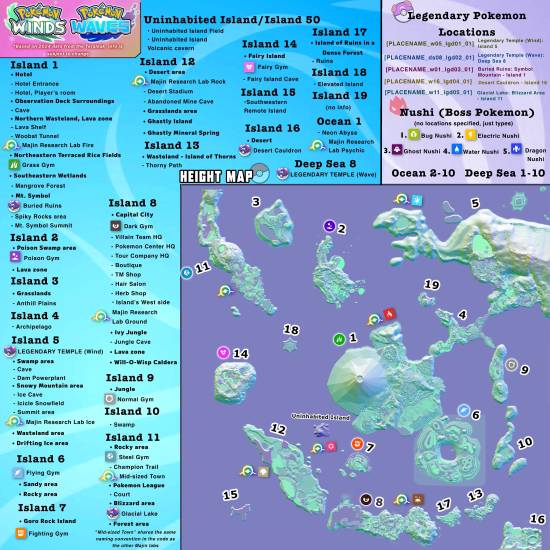 宝可梦风/波地图细节图