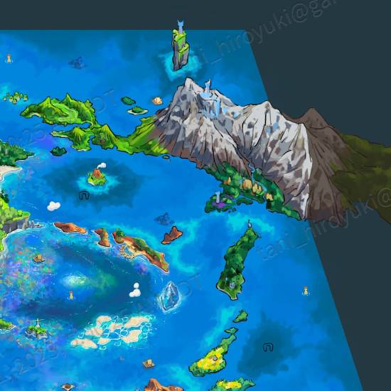 宝可梦风/波测试版地图截图